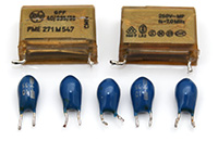 Sharp MZ-80FD - capacitors