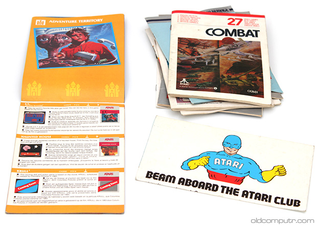 Atari 2600 - Manuals and leaflets