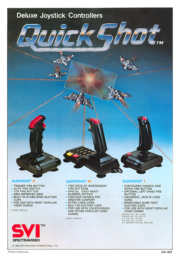 Spectravideo QuickShot II (1983) | Oldcomputr.com