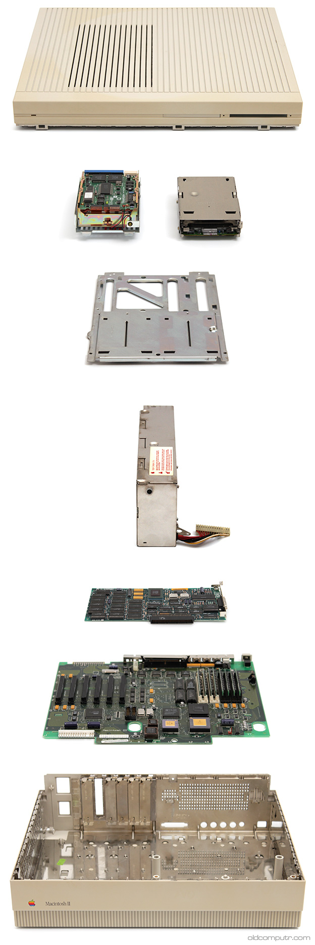 Apple Macintosh II - Exploded view