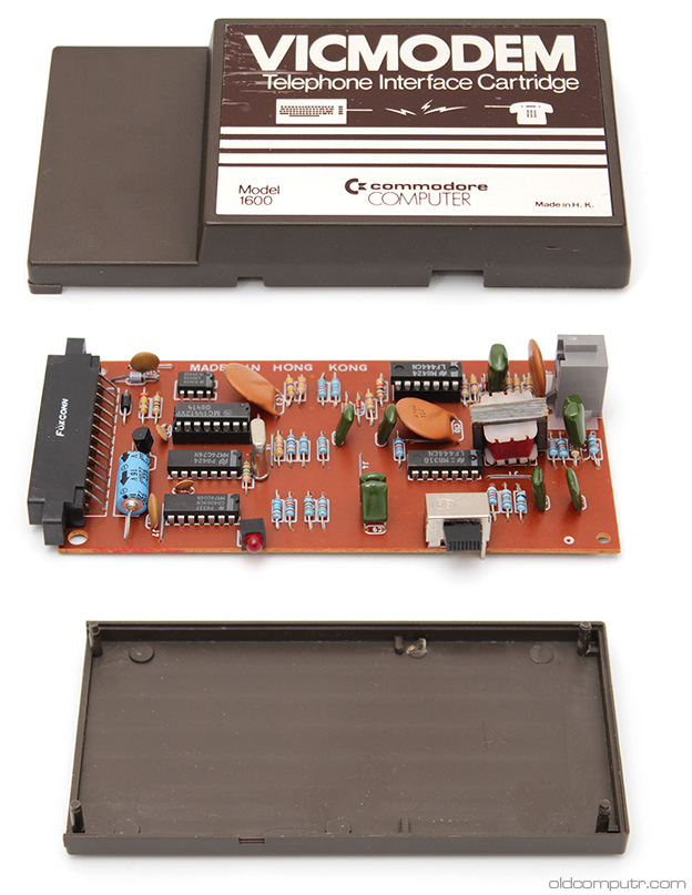 Commodore VICMODEM - exploded view