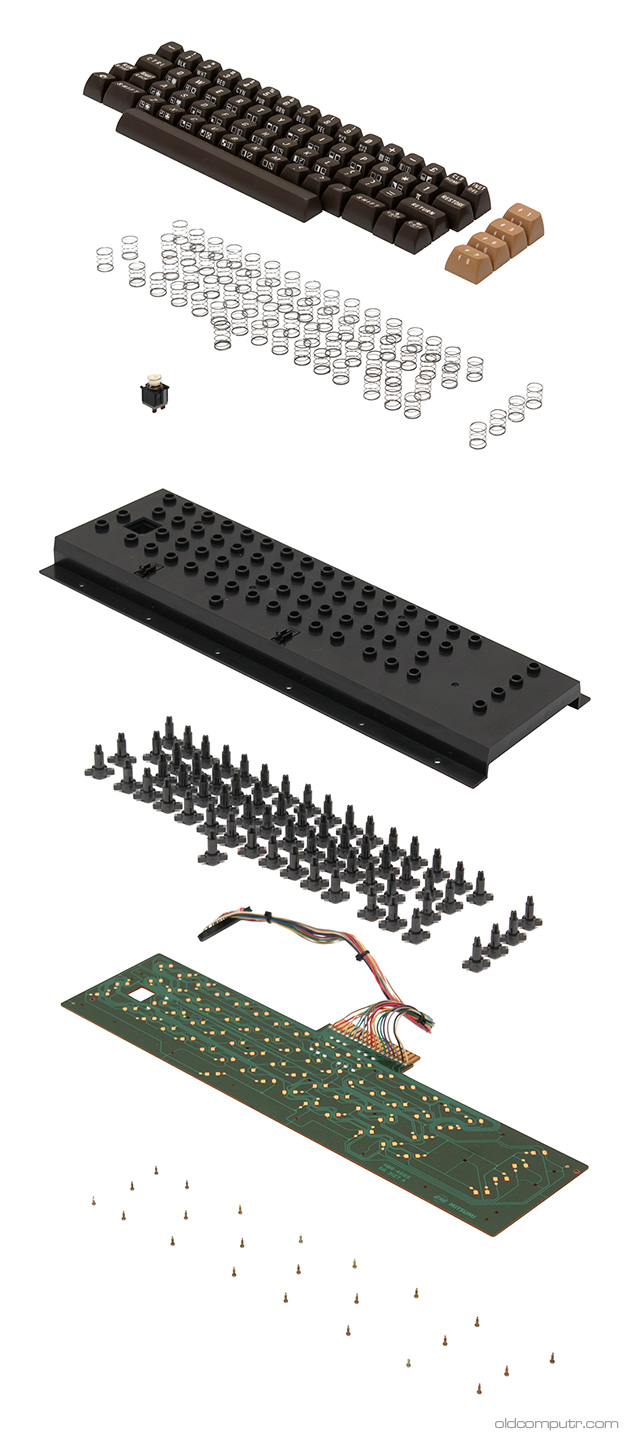 Commodore VIC 20 - keyboard teardown