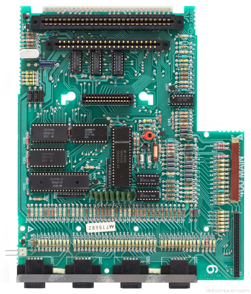 Atari 400 motherboard