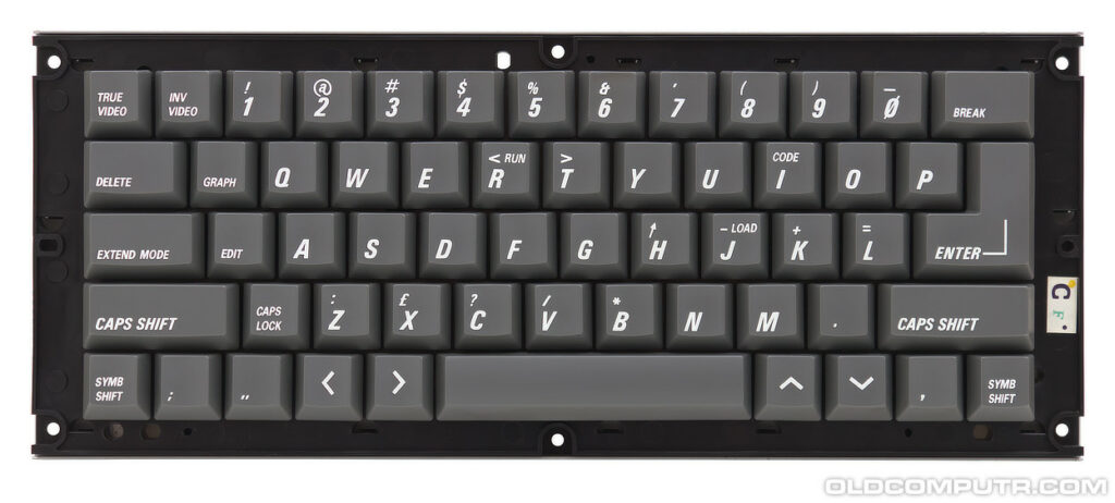 Sinclair ZX Spectrum +2 - Keyboard