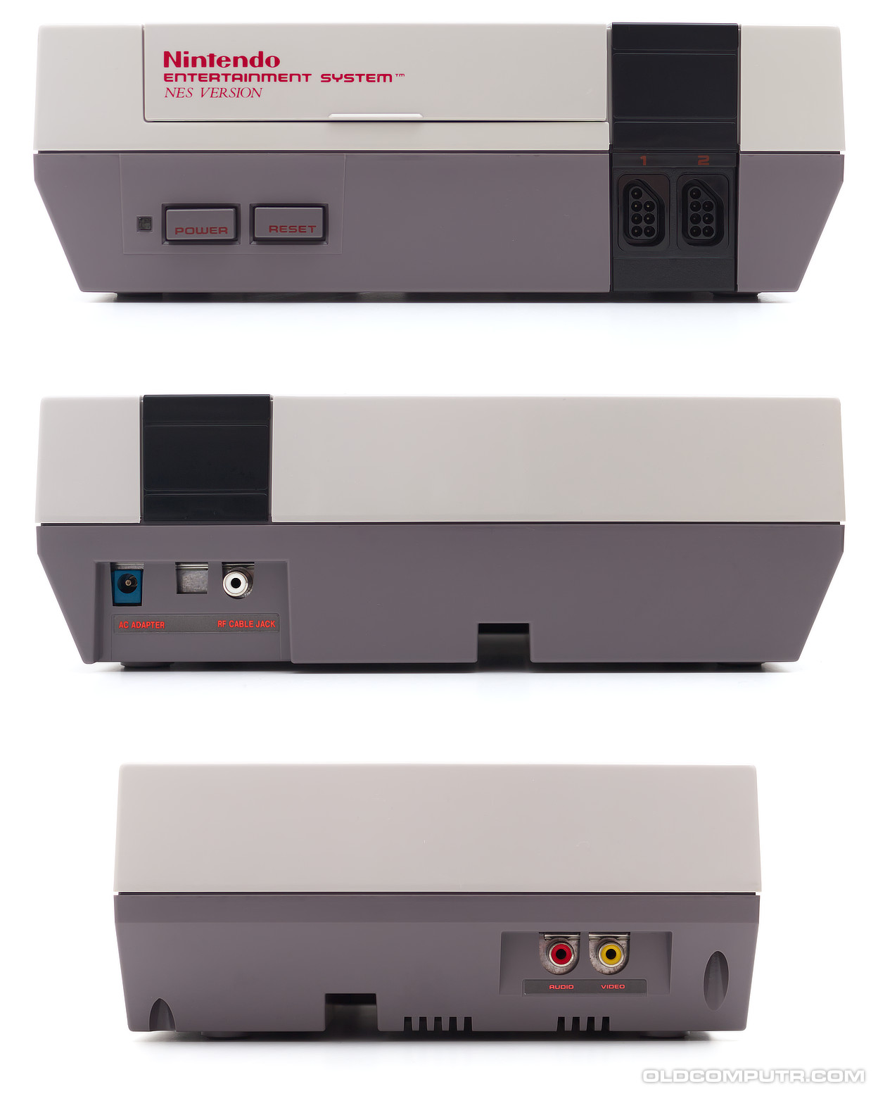 Nintendo Entertainment System / NES - sides