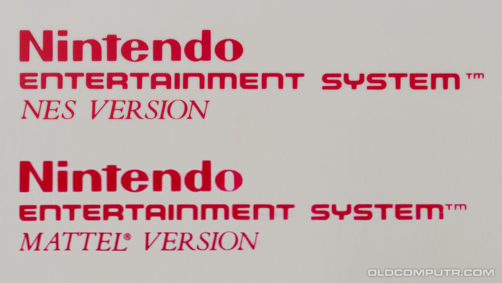 Nintendo Entertainment System / NES - versions