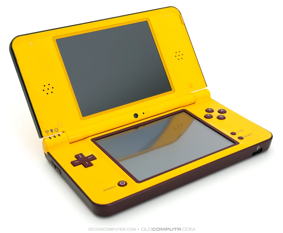 Nintendo DSi XL yellow - turned off