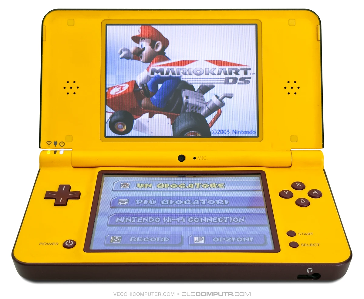 Nintendo DSi XL yellow