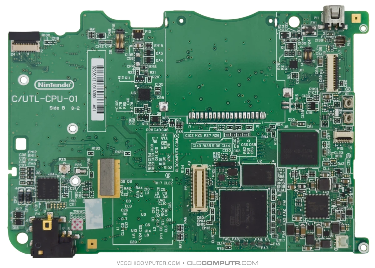 Nintendo DSi XL moterboard without cartridge slot